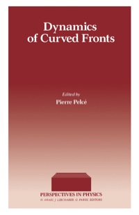 صورة الغلاف: Dynamics of Curved Fronts 9780125503556