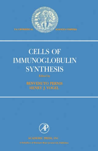 Imagen de portada: Cell of Immunoglobulin synthesis 1st edition 9780125518505
