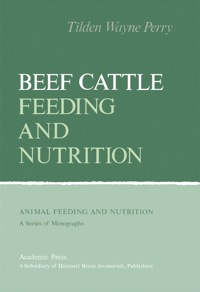 表紙画像: Beef Cattle Feeding and Nutrition 1st edition 9780125520508