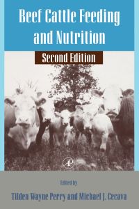 表紙画像: Beef Cattle Feeding and Nutrition 2nd edition 9780125520522