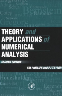 Cover image: Theory and Applications of Numerical Analysis 2nd edition 9780125535601