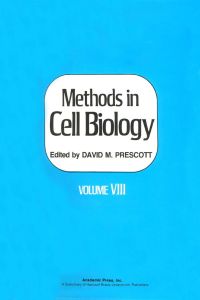 Imagen de portada: METHODS IN CELL BIOLOGY,VOLUME  8 9780125641081