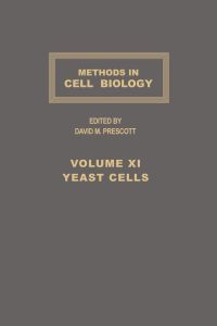 Imagen de portada: METHODS IN CELL BIOLOGY,VOLUME 11, YEAST CELLS 9780125641111