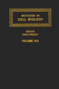 Imagen de portada: METHODS IN CELL BIOLOGY,VOLUME 13 9780125641135