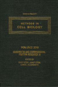 Imagen de portada: METHODS IN CELL BIOLOGY,VOLUME 17: CHROMATIN AND CHROMOSOMAL PROTEIN RESEARCH II: CHROMATIN AND CHROMOSOMAL PROTEIN RESEARCH II 9780125641173