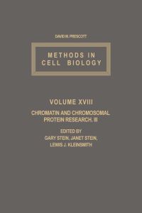 Cover image: METHODS IN CELL BIOLOGY,VOLUME 18: CHROMATIN AND CHROMOSOMAL PROTEIN RESEARCH III: CHROMATIN AND CHROMOSOMAL PROTEIN RESEARCH III 9780125641180