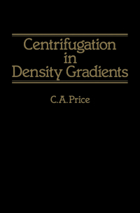 Immagine di copertina: Centrifugation in Density Gradients 9780125645805