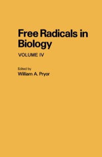 Titelbild: Free Radicals in Biology V4 9780125665049