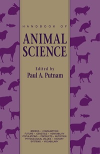 صورة الغلاف: Handbook of Animal Science 9780125683005