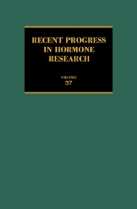 Titelbild: Recent Progress in Hormone Research: Proceedings of the 1980 Laurentian Hormone Conference 9780125711371