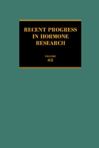 表紙画像: Recent Progress in Hormone Research: Proceedings of the 1985 Laurentian Hormone Conference 9780125711425
