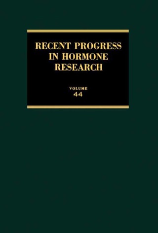 Cover image: Recent Progress in Hormone Research: Proceedings of the 1987 Laurentian Hormone Conference 9780125711449