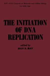 Cover image: THE INITIATION OF DNA REPLICATION Z 1st edition 9780125835800