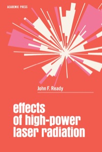 表紙画像: Effects of High-Power Laser Radiation 1st edition 9780125839501