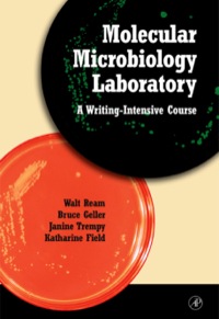 Cover image: Molecular Microbiology Laboratory: A Writing-Intensive Course 9780125839914