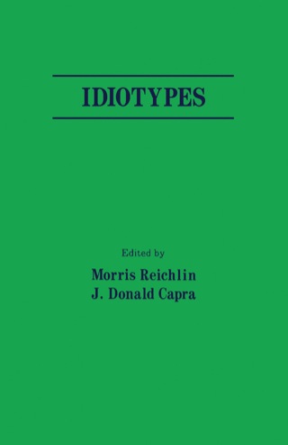 Titelbild: Idiotypes 1st edition 9780125859608