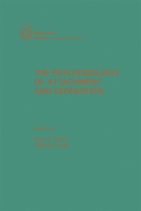 Cover image: The Psychobiology of Attachment and Separation 1st edition 9780125867801