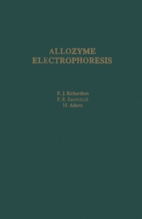 Imagen de portada: Allozyme Electrophoresis: A Handbook for Animal Systematics and Population Studies 1st edition 9780125878401