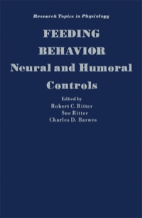 表紙画像: Feeding Behavior: Neural and Humoral Controls 1st edition 9780125890601