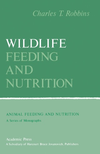 Cover image: Wildlife Feeding and Nutrition 1st edition 9780125893800