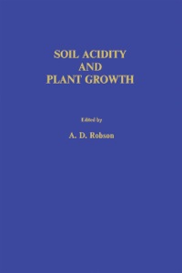 表紙画像: Soil Acidity and Plant Growth 9780125906555