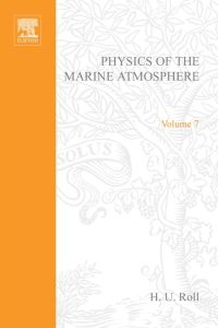 Cover image: Physics of the marine atmosphere 9780125936507