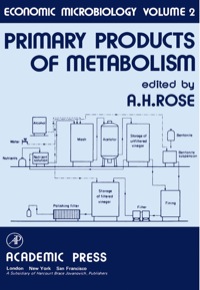 Immagine di copertina: Economic Microbiology: Primary Products of Metabolism 1st edition 9780125965521