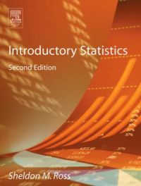 Cover image: Introductory Statistics 2nd edition 9780125971324