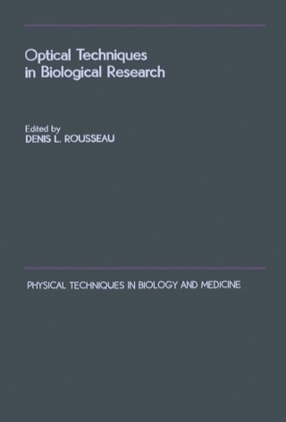 Cover image: Optical Techniques in Biological Research 1st edition 9780125993227