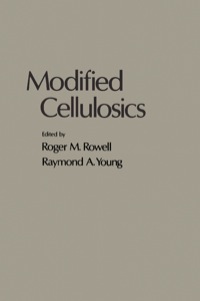 Imagen de portada: Modified Cellulosics 1st edition 9780125997508