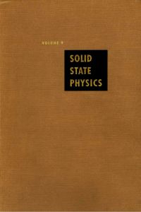 Omslagafbeelding: Solid State Physics V9 9780126077094