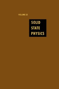 Cover image: Solid State Physics V22 9780126077223