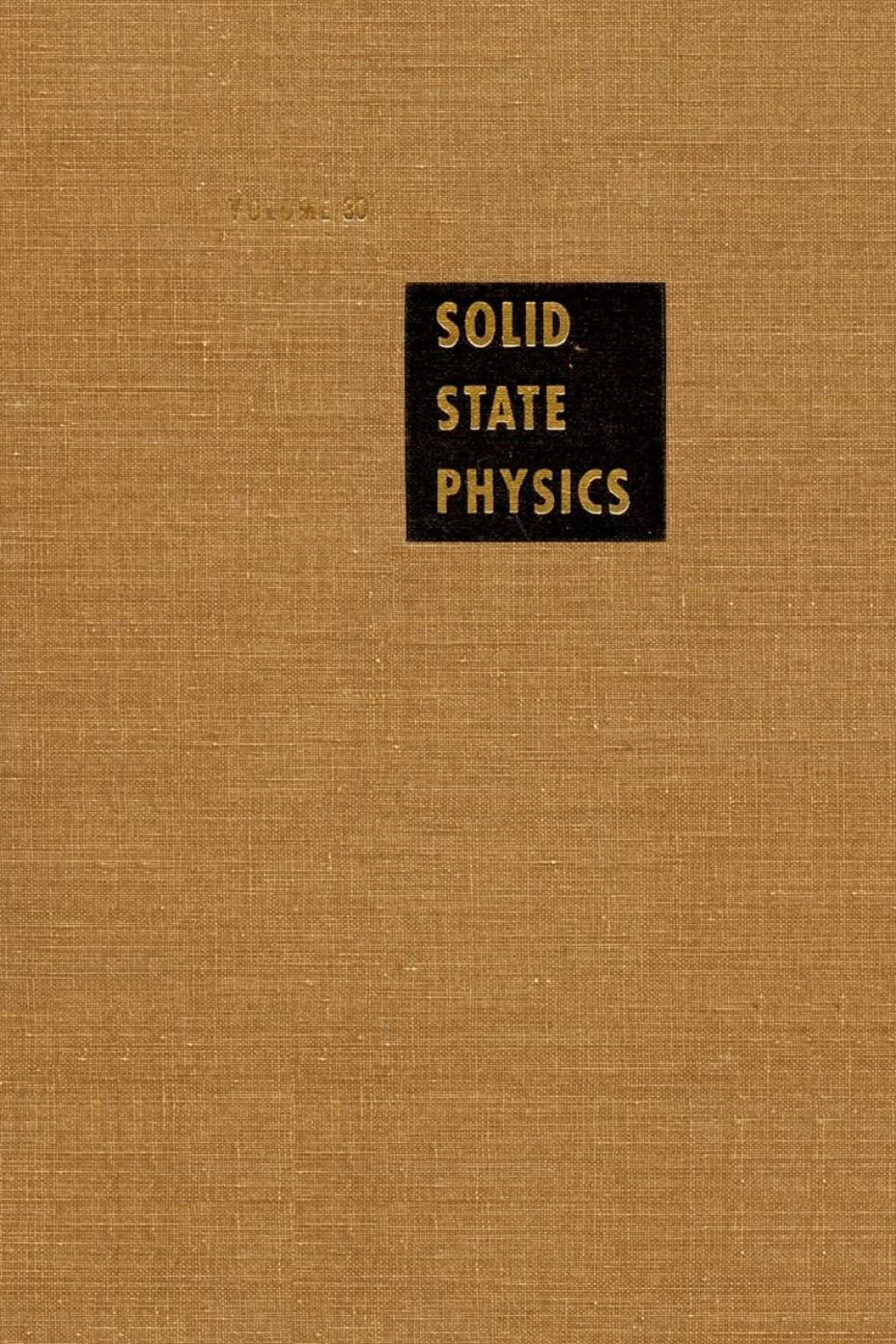 Solid State Physics V30 (eBook)