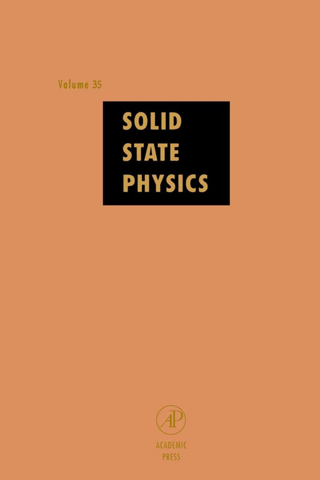 Solid State Physics V35 (eBook)