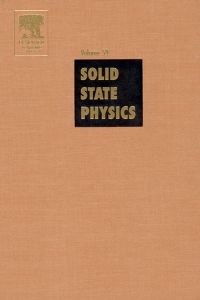表紙画像: Solid State Physics 9780126077599