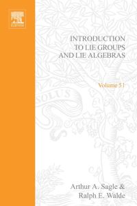 Cover image: Introduction to Lie groups and Lie algebras 9780126145502