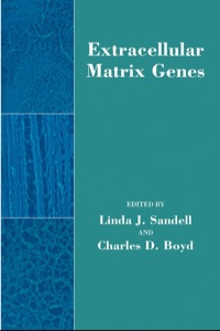 Titelbild: Extracellular Matrix Genes 9780126181555