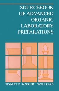 Imagen de portada: Sourcebook of Advanced Organic Laboratory Preparations 9780126185065