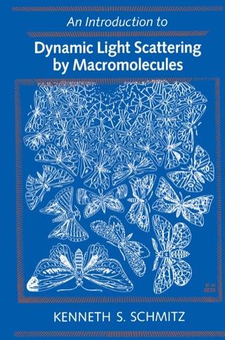 صورة الغلاف: Introduction to Dynamic Light Scattering by Macromolecules 9780126272604