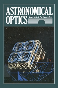 Immagine di copertina: Astronomical Optics 9780126298055