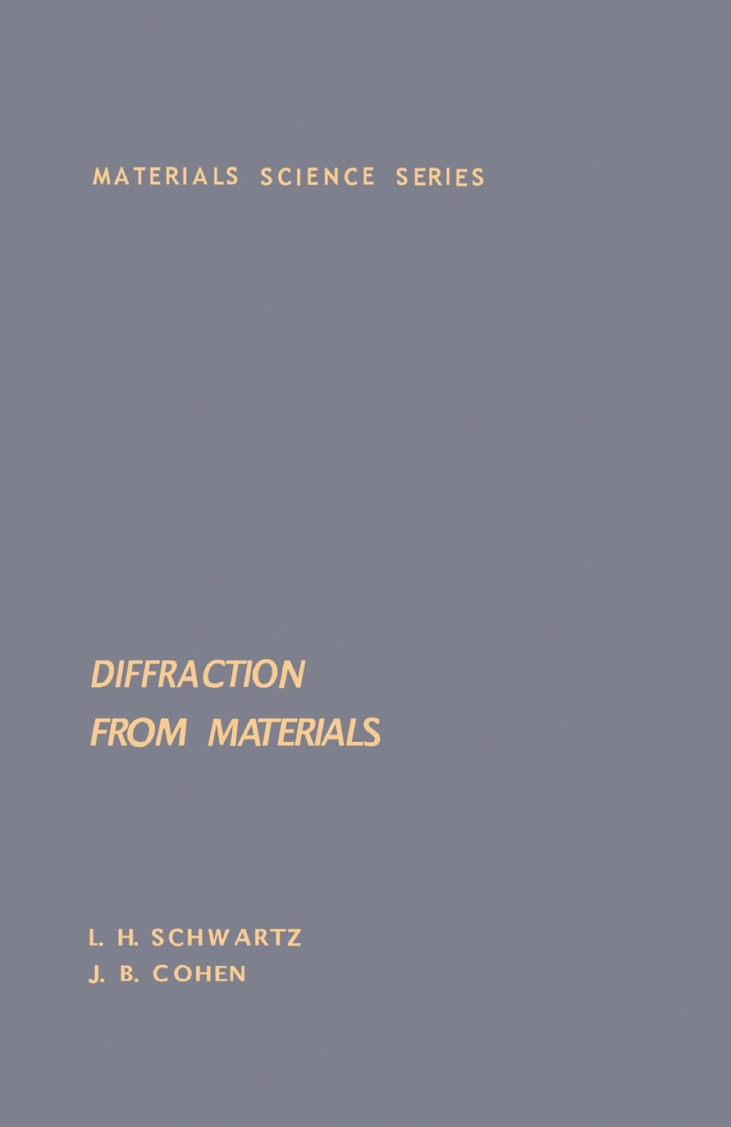 Diffraction From Materials (eBook)