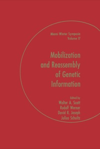 Imagen de portada: Mobilization and Reassembly of genetic information 1st edition 9780126333602