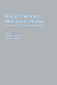 Imagen de portada: Group Theoretical Methods in Physics 1st edition 9780126376500