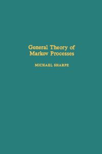 Cover image: General theory of Markov processes 9780126390605