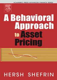 صورة الغلاف: A Behavioral Approach to Asset Pricing 9780126393712