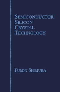 Imagen de portada: Semiconductor Silicon Crystal Technology 9780126400458