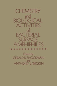 Titelbild: Chemistry and Biological Activities of Bacterial Surface Amphiphiles 1st edition 9780126403800