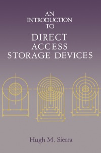 Cover image: An Introduction to Direct Access Storage Devices 9780126425802