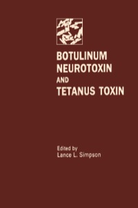 Cover image: Botulinum Neurotoxin and Tetanus Toxin 9780126444452