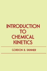 Imagen de portada: Introduction to Chemical Kinetics 9780126478501